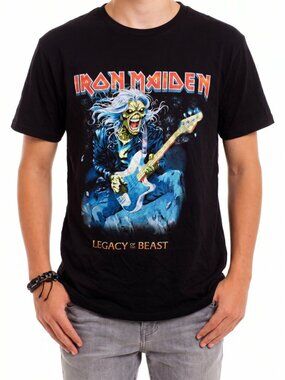 IRON MAIDEN MENS  BAND TEE